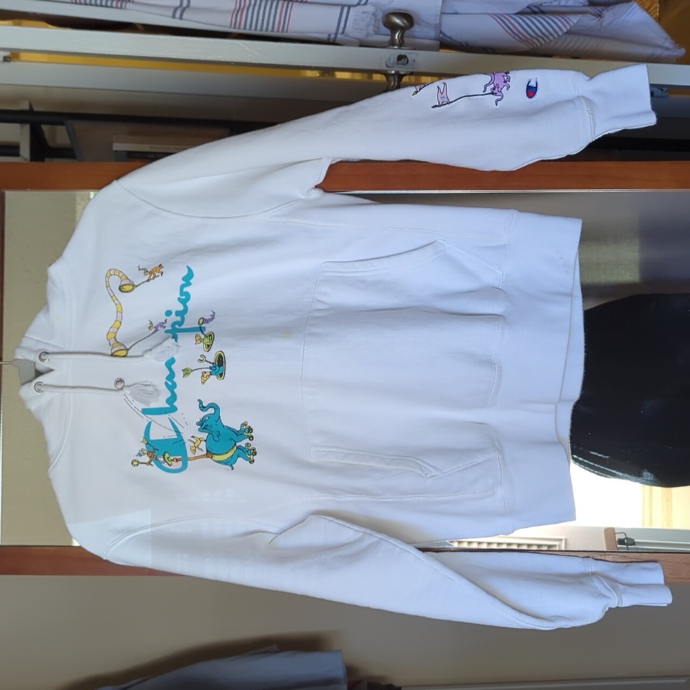 Champion Dr. Seuss Oh the Places You'll Go Reverse Weave Hooded Sweatshirt